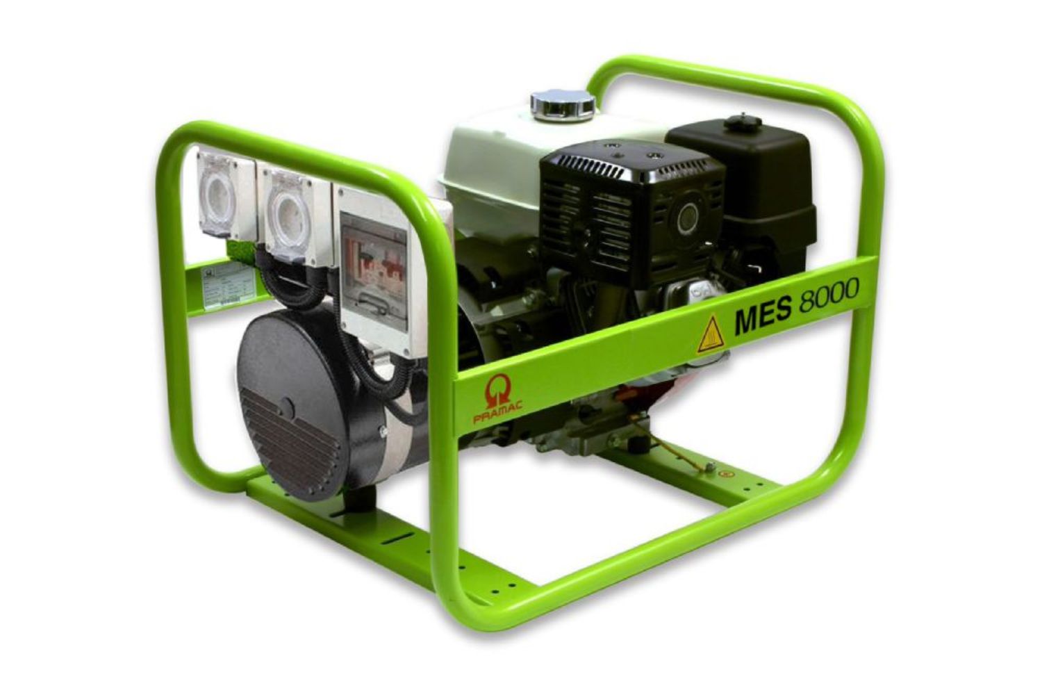 Pramac MES 8000 Generator – 7.2kVA Recoil Start Petrol | 1-Year Warranty
