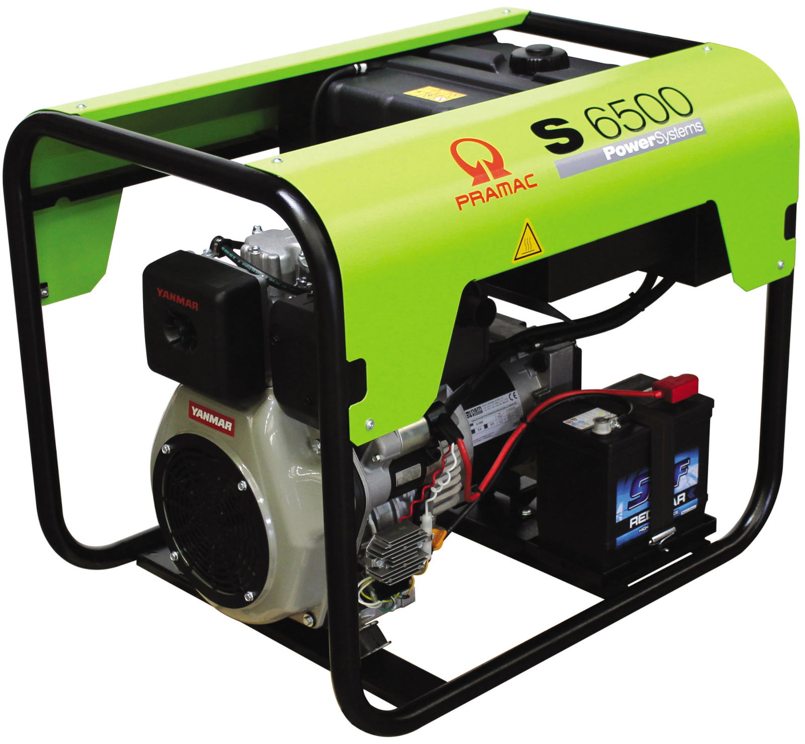 Pramac S6500 Generator (24L Tank) 230V 50Hz #CONN #DPP #HAU | 1-Year Warranty