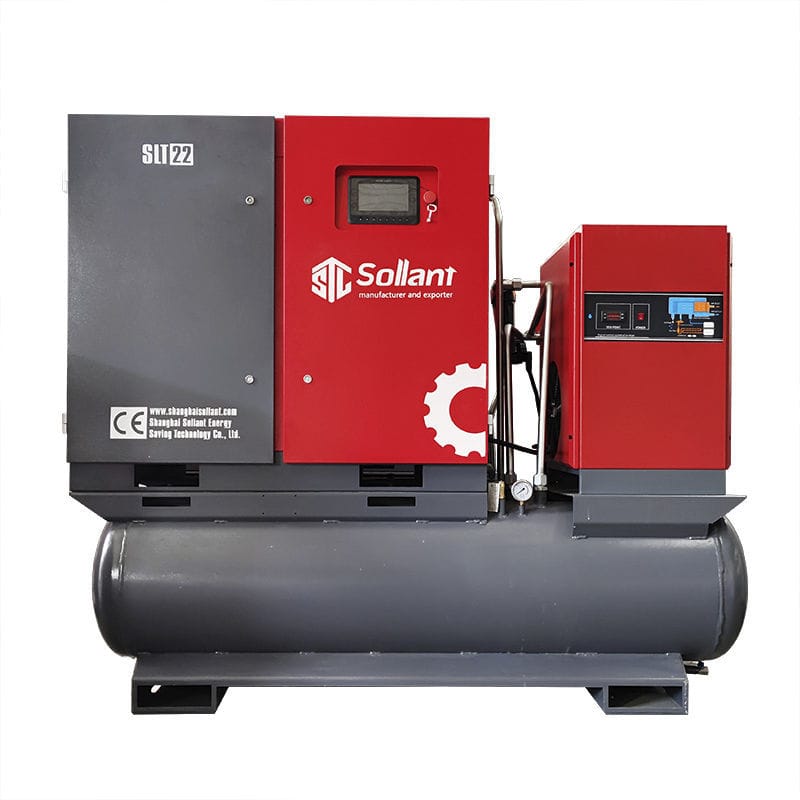 Sollant SLTI 22V – 22 kW Variable-Speed Rotary Screw Air Compressor