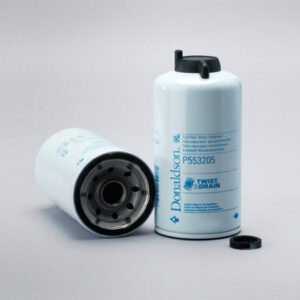 Donaldsun Fuel Filter, Water Separator Spin-On Twist & Drain - P553205
